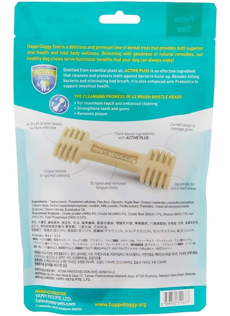 Dental Chew Zest-Milk-2.5" (18 pieces)-150g