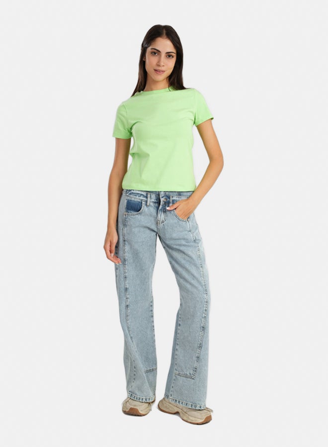 Carina Cotton Basic Slip On T-Shirt - Image 5