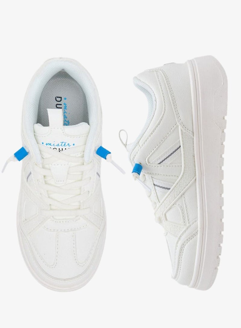 Mister Duchini Panelled Lace-Up Sneakers - Image 3