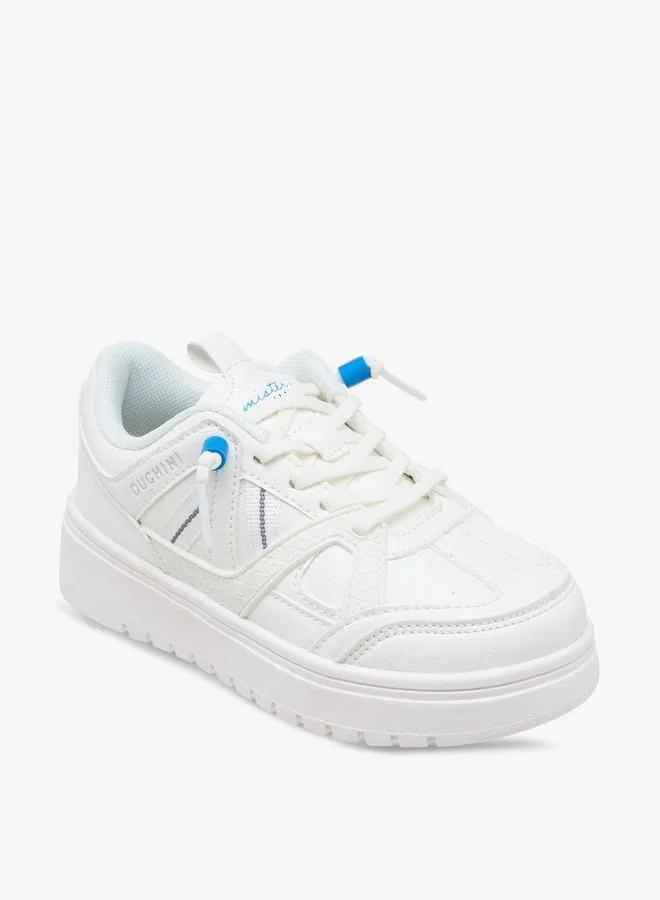 سيد دوتشيني سنيكرز برباط بتفاصيل متباينة