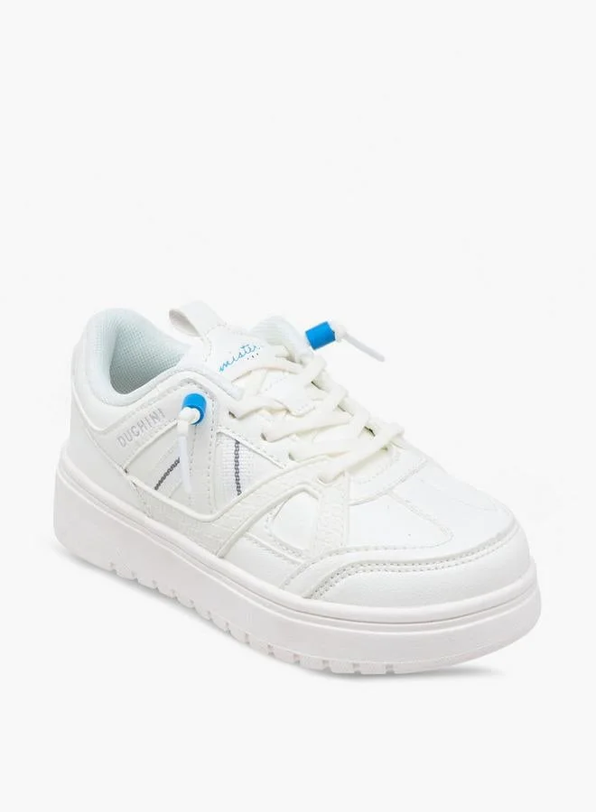 Mister Duchini Panelled Lace-Up Sneakers