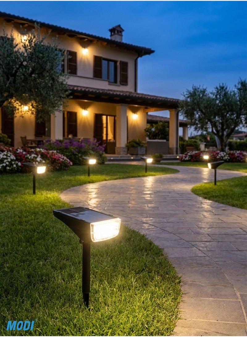 MODI Solar Garden Spike Light – High Brightness Outdoor Pathway & Landscape LED Lamp, Waterproof Lawn Spike for Garden & Villa Decoration - Image 2