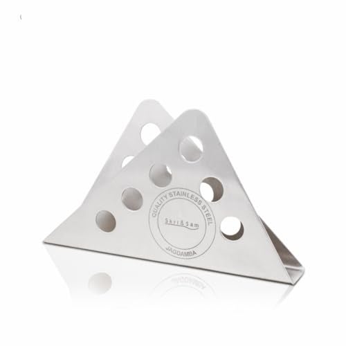 Shri & Sam High Grade Stainless Steel Napkin/Tissue Holder - Image 1