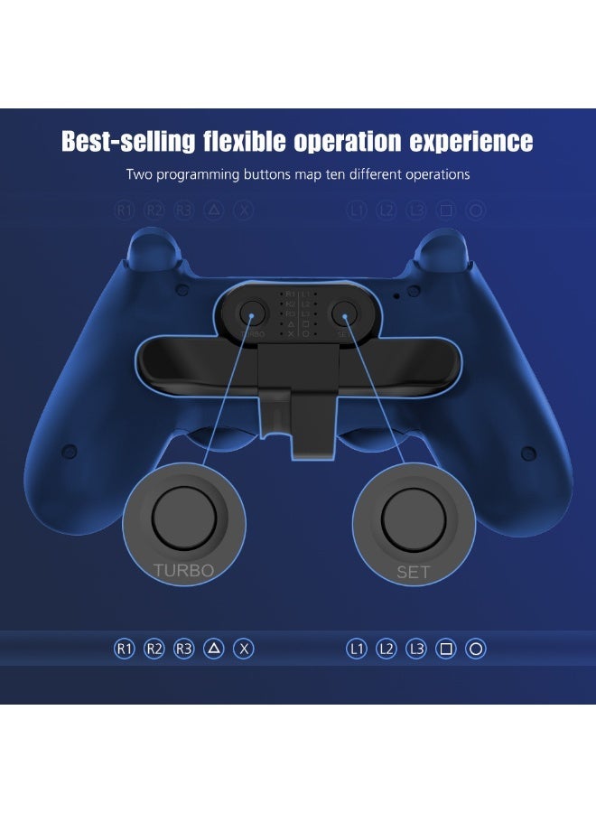 عام مجداف ل PS4 تحكم ، زر العودة التبعي ل PS4 ، تحكم مجداف ل PS4 ، توربو وظيفة / وظيفة الذاكرة / التوصيل واللعب ، PS4 تحكم التبعي ، هدية عظيمة للأيدي الصغيرة - Image 3