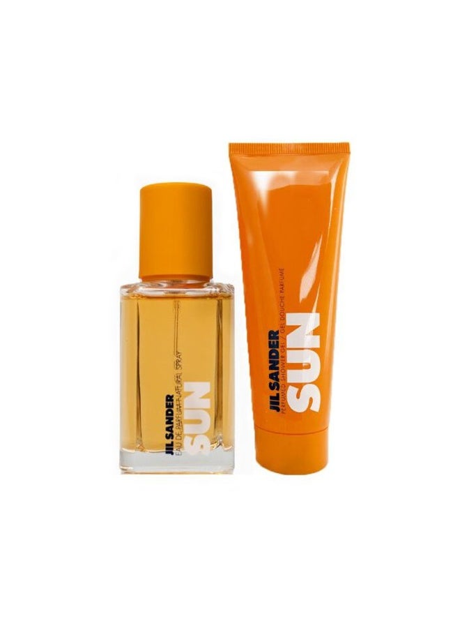 Jil Sander Sun For Women Set Edp 75ml + Sg 75ml - Image 1