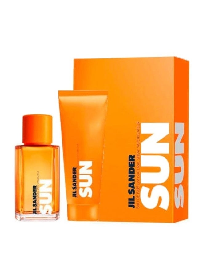 Jil Sander Sun For Women Set Edp 75ml + Sg 75ml - Image 2