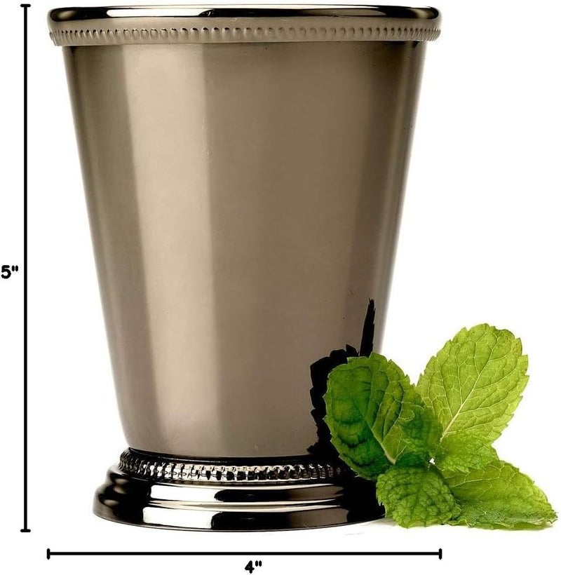 BARFLY Black Julep Cup, 12 oz,M37032BK - Image 5