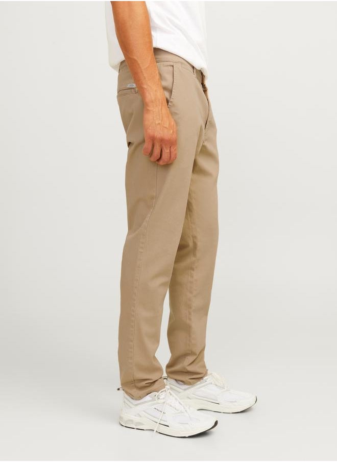 JJ Rebel by Jack & Jones Mid Rise Slim Fit Pants with Pockets  - Image 2