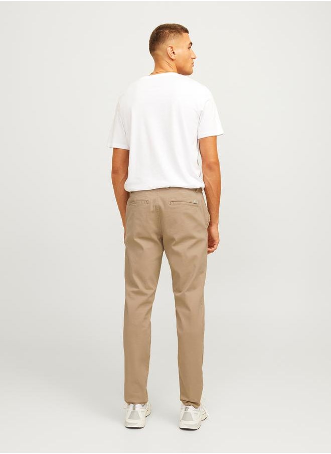 JJ Rebel by Jack & Jones Mid Rise Slim Fit Pants with Pockets  - Image 3