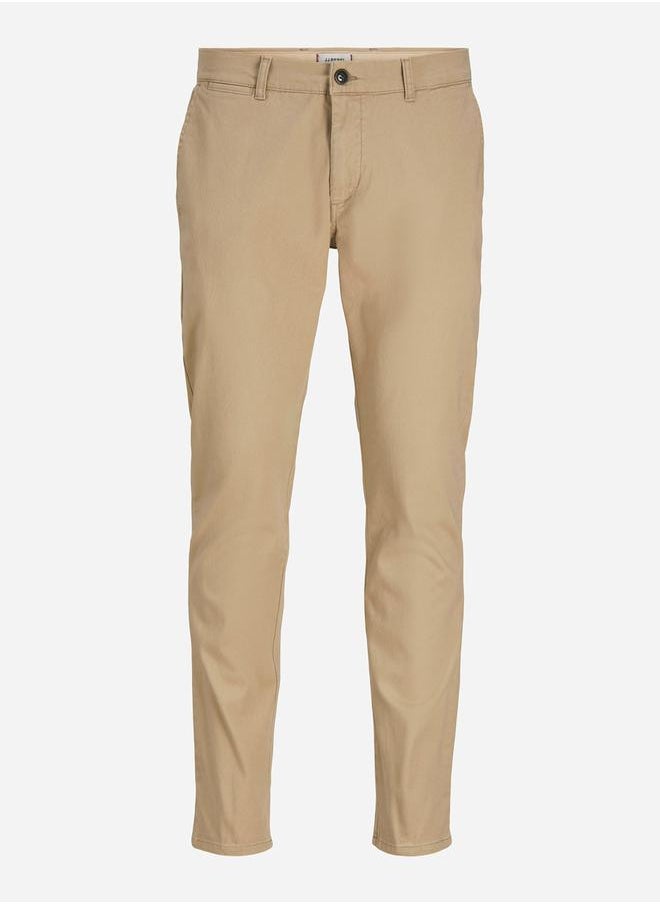 JJ Rebel by Jack & Jones Mid Rise Slim Fit Pants with Pockets  - Image 5