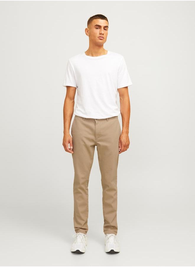JJ Rebel by Jack & Jones Mid Rise Slim Fit Pants with Pockets  - Image 4