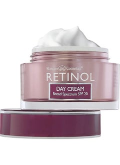 RETINOL Etinol Day Cream Broad Spectrum Spf 20 Protects Against Harmful Effects Of Uva & Uvb Rays Luxurious Cream Moisturizes & Reduces Look Of Fine Lines Provides Protection From Daily Sun Exposure  - Image 1