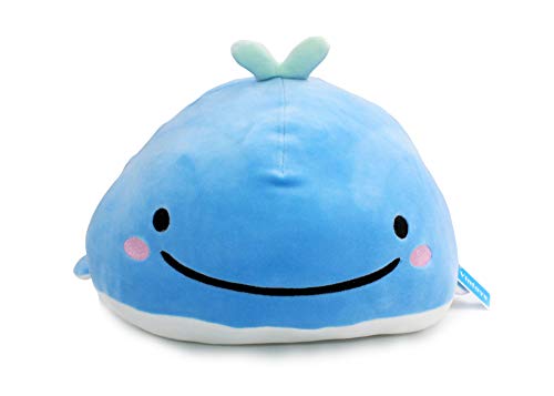 Vintoys Very Soft Blue Whale Shark Hugging Pillow Plush Doll Fish Plush Toy Stuffed Animals 17 - Image 1