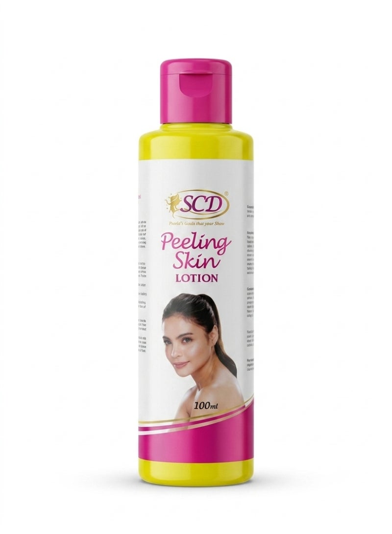 SCD Peeling Skin Lotion 100ml – Exfoliating Body & Face Lotion with Glycolic Acid, Alpha Arbutin & Kojic for Smoother Bright Skin - Image 1