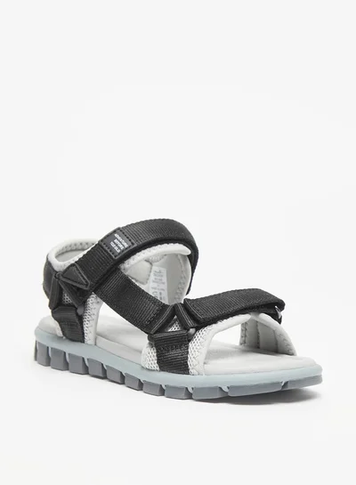 DUCHINI Boys Mister Panelled Sandals with Hook and Loop Closure