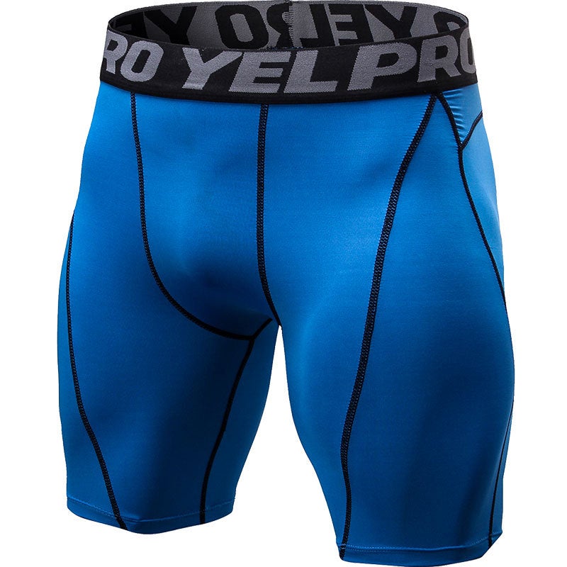 New Mens Tight PRO Fitness Running Training Basketball Sports Shorts AliExpress Breathable Quick-drying Stretch Pants Grey  - Image 4