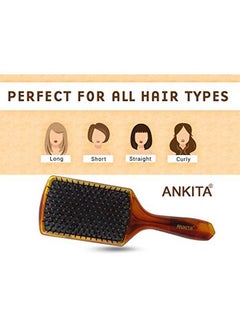 Ankita Hair Brush With Nylon Bristle (146 Shell)  - Image 5