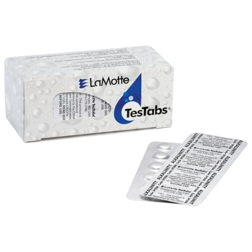 LaMotte 3920A-J Visual Grade TesTabs, Alkalinity, 100 ct. - Image 1