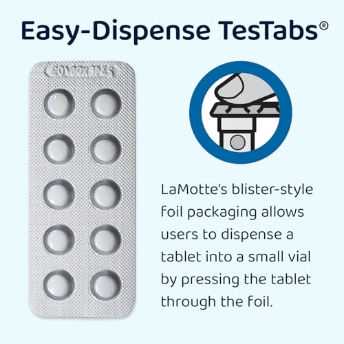 LaMotte 3920A-J Visual Grade TesTabs, Alkalinity, 100 ct. - Image 4