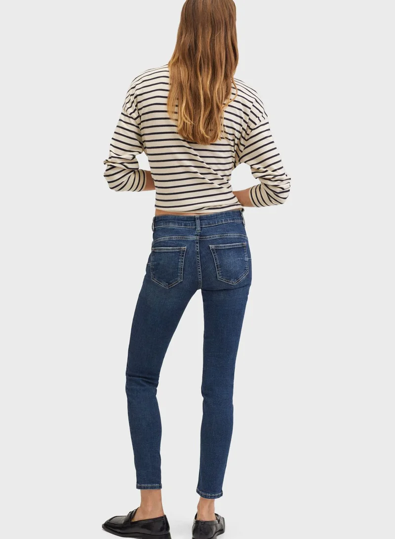 MANGO Low Waist Jeans