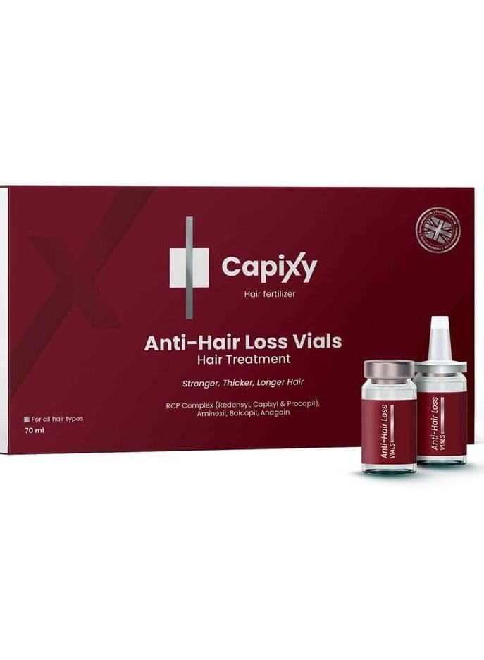 Capixy Anti Hair Loss Vials - 70Ml
