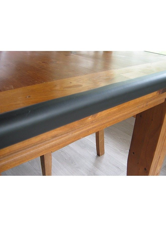 Iktu Edge Corner Guard 2 Meter (6.5 Foot) Coverage Edge Cushion Safety Guard Kids Safety Furnituremarble & Glass Edge Cushion Protector (3 Piece Black) - Image 3