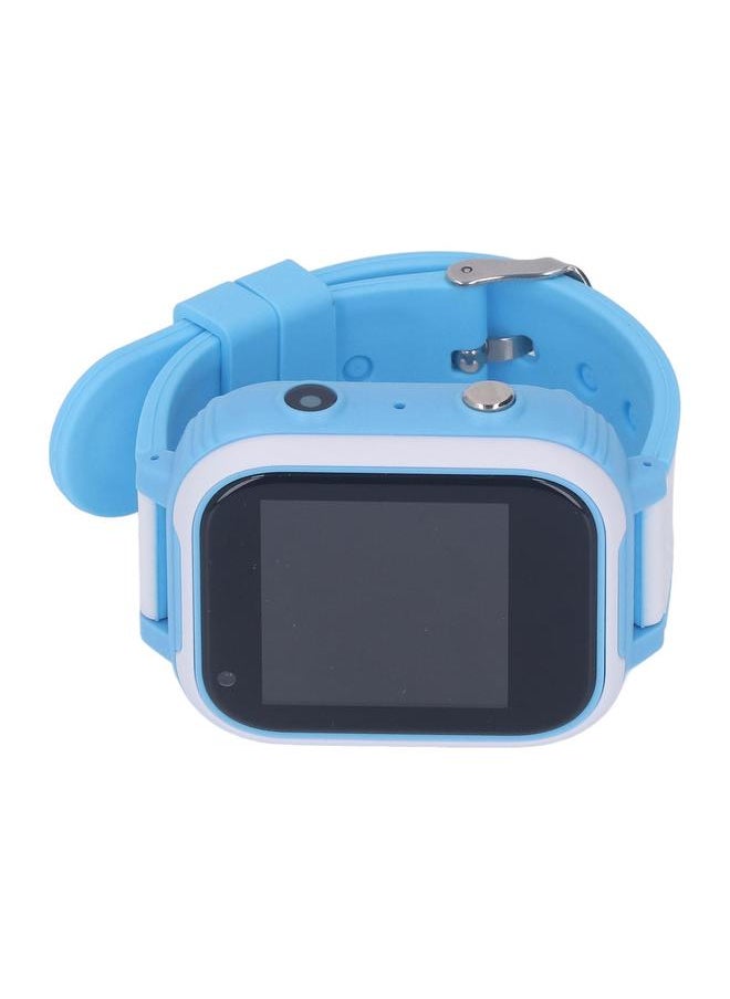 Thoraya - Children Smart Watch Waterproof 4G Video Call Silicone Intelligent Game Watch for Daily Life US Blue - Image 1