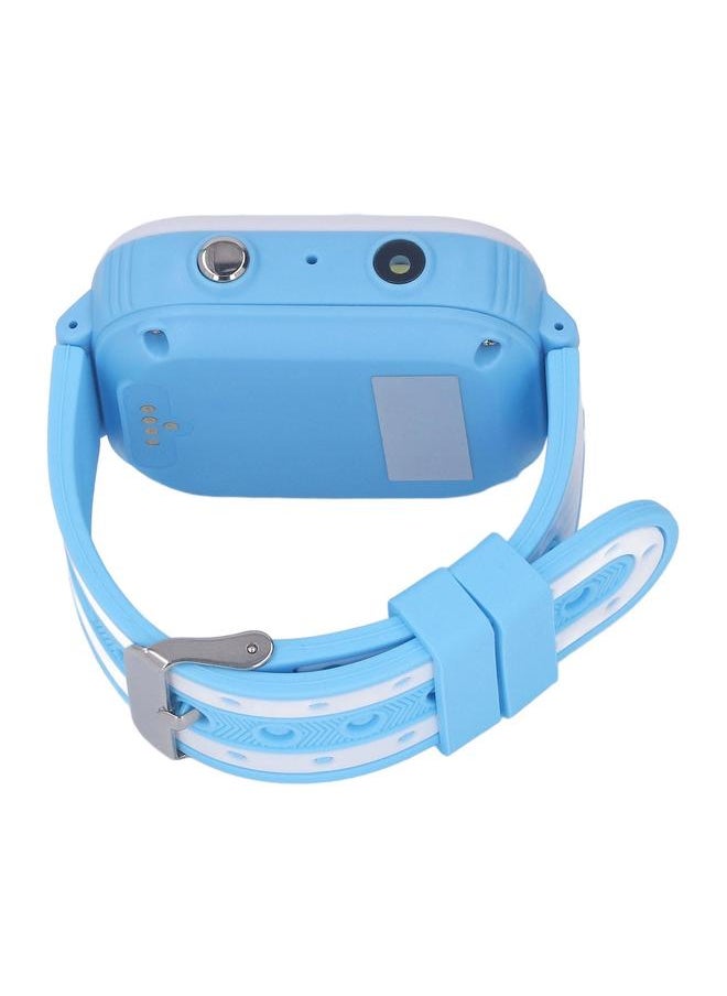 Thoraya Children Smart Watch Waterproof 4G Video Call Silicone Intelligent Game Watch for Daily Life US Blue  - Image 5