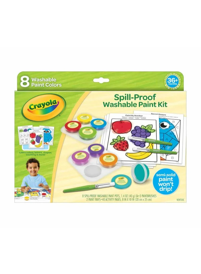 كرايولا Spill-Proof Paint Activity Kit