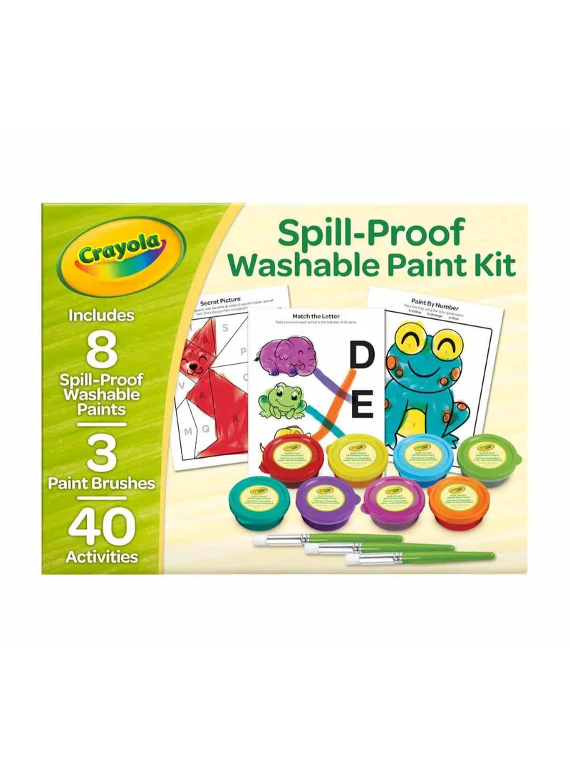 كرايولا Spill-Proof Paint Activity Kit