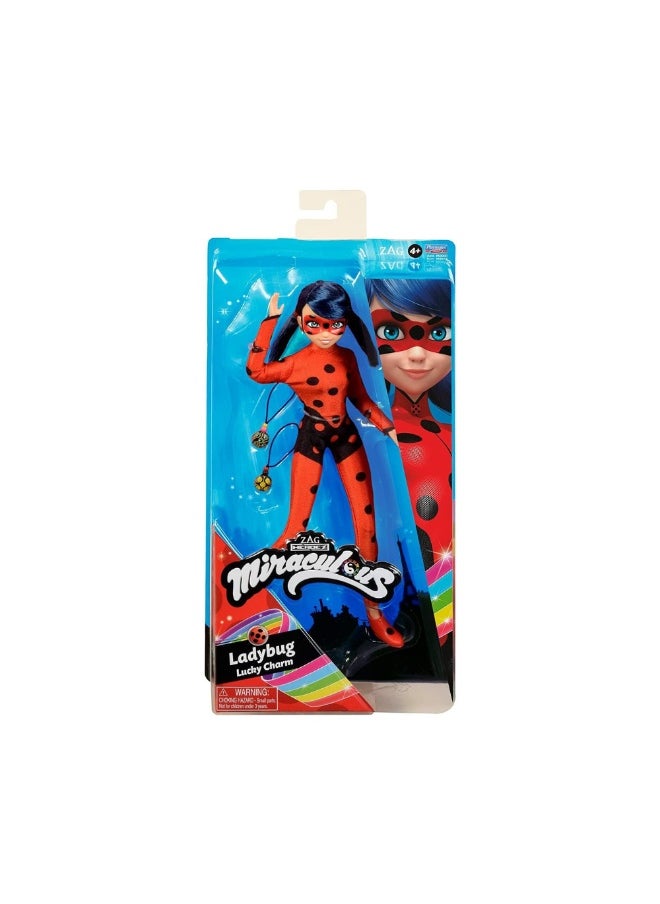 Playmates Miraculous Heroez Fashion Doll - Ladybug Lucky Charm 