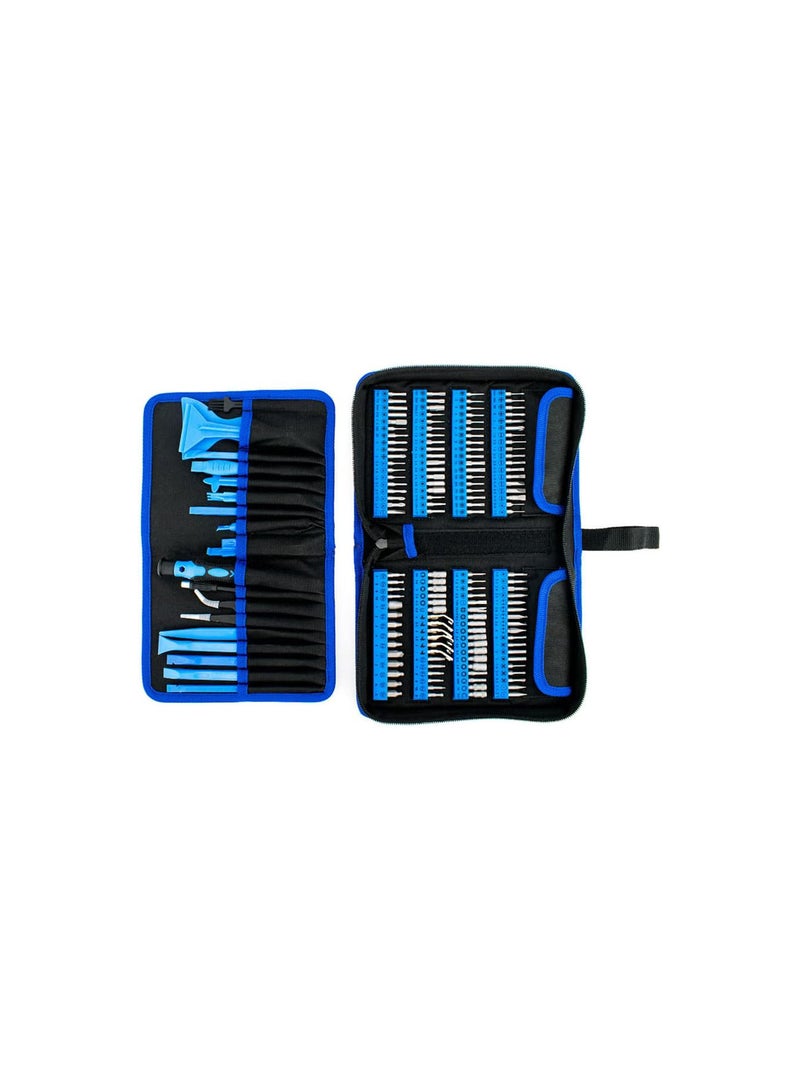 GGOOT 180 in 1 Electronic Repair Tool Kit with Portable Bag Precision Screwdriver Set with Bits Professiol Driver Kit for Game Console, Tablet, PC, Watches  - Image 4