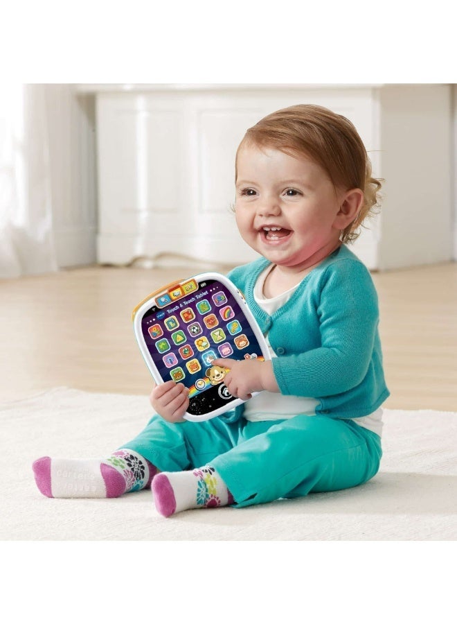 Vtech - Touch & Teach tablet - multicolor | Includes 25 pretend light-up app buttons, | 3 modes of play, light up glowing home button,| suitable ages 12m + up - Image 4