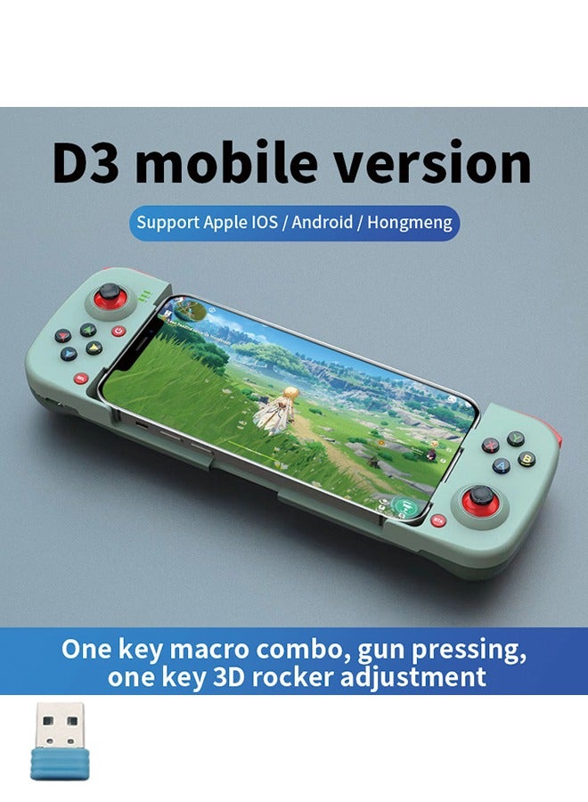 D3 Mobile Game Controller Gamepad for iPhone iOS Android PC PS4 Switch - Image 1