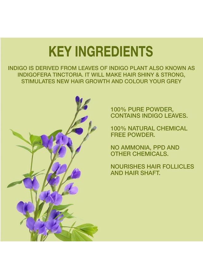 Pure Herbology Pure & Natural Indian Indigo Powder For Hair Care & Hair Growth, 300Gm  - Image 4