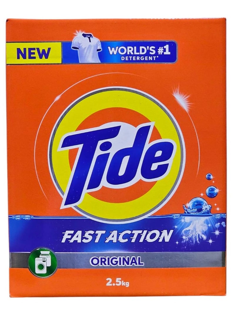 تايد مسحوق غسيل عادي آلي 2.5كجم