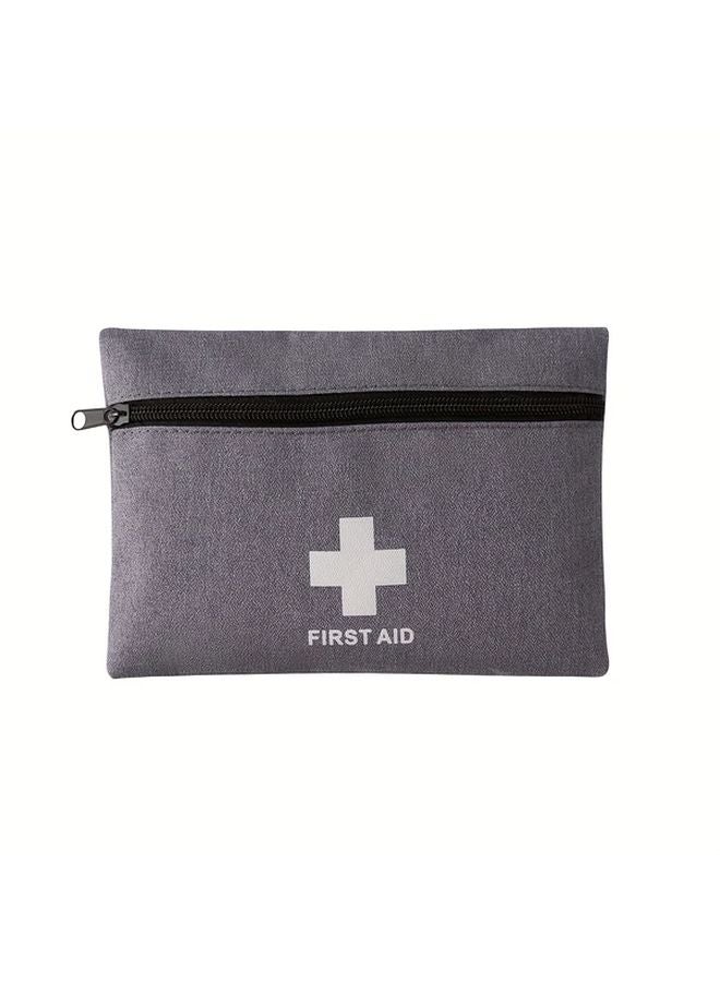 Positive Ion Emergency Kit Gray Small Portable First Aid Bag For Business Travel Outdoor - Image 1