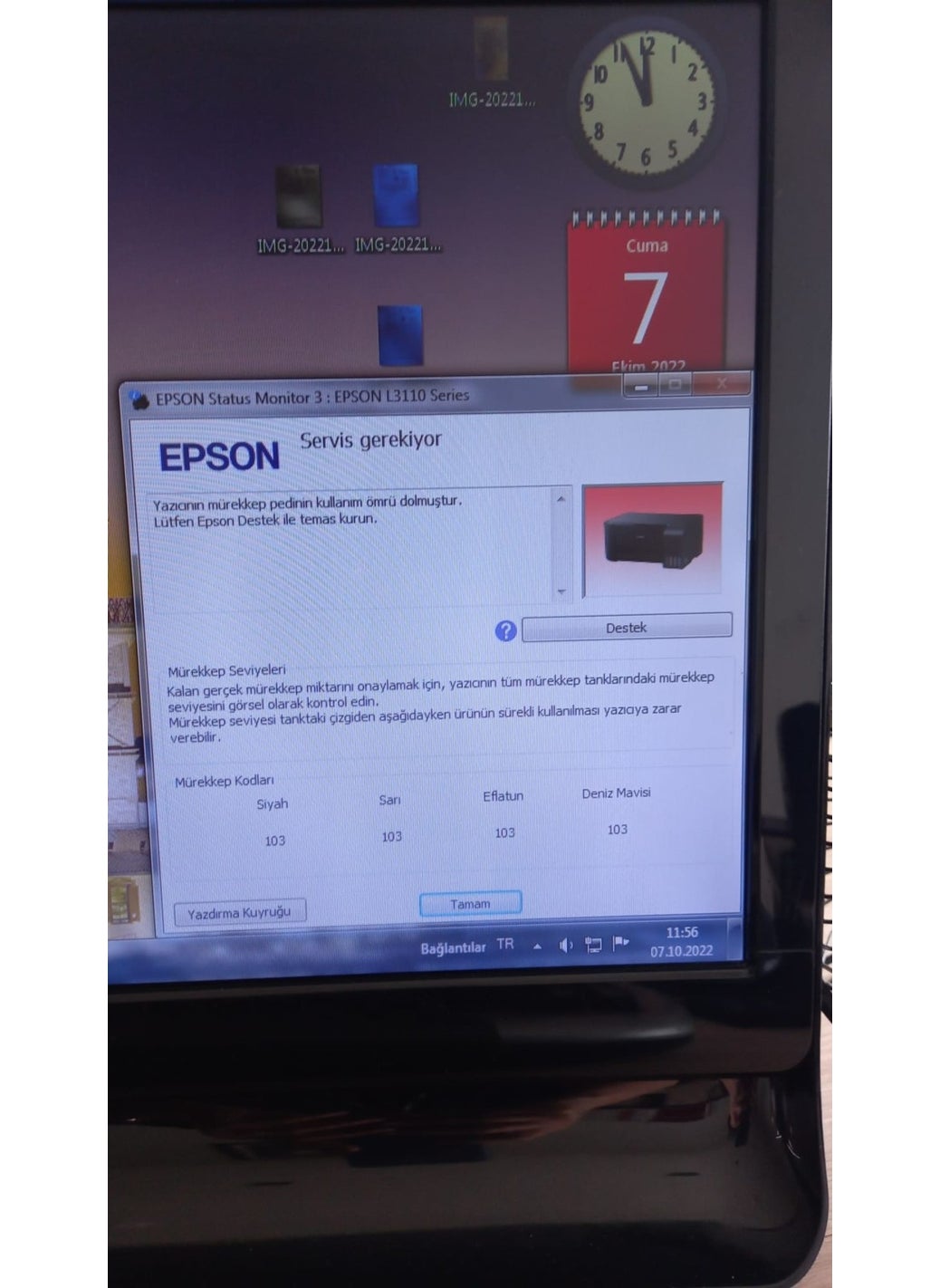 STAR Print Waste Ink Pad and Reset Program Felt + Program for Epson L386 Printer  - Image 2