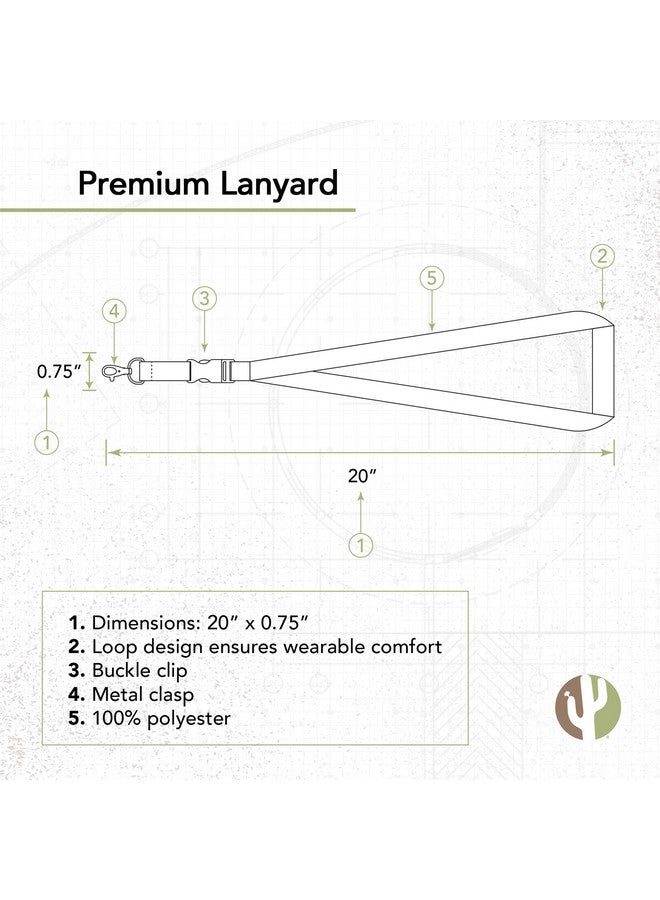 Desert Cactus Western Illinois University Lanyard Wiu Leathernecks Car Keys Id Badge Holder Keychain Detachable Breakaway Snap Buckle (Purple Bulldog) - Image 2