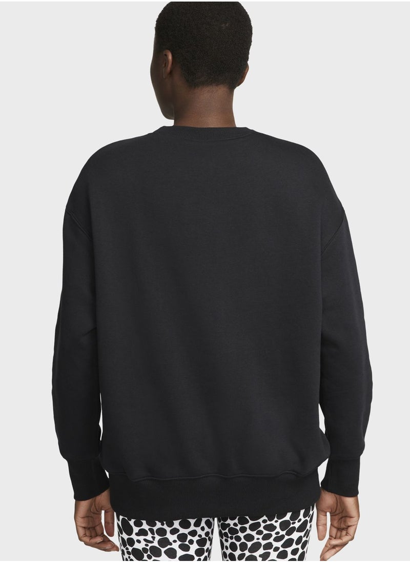 Nike - Oversized Round Neck Sweatshirt - Image 1