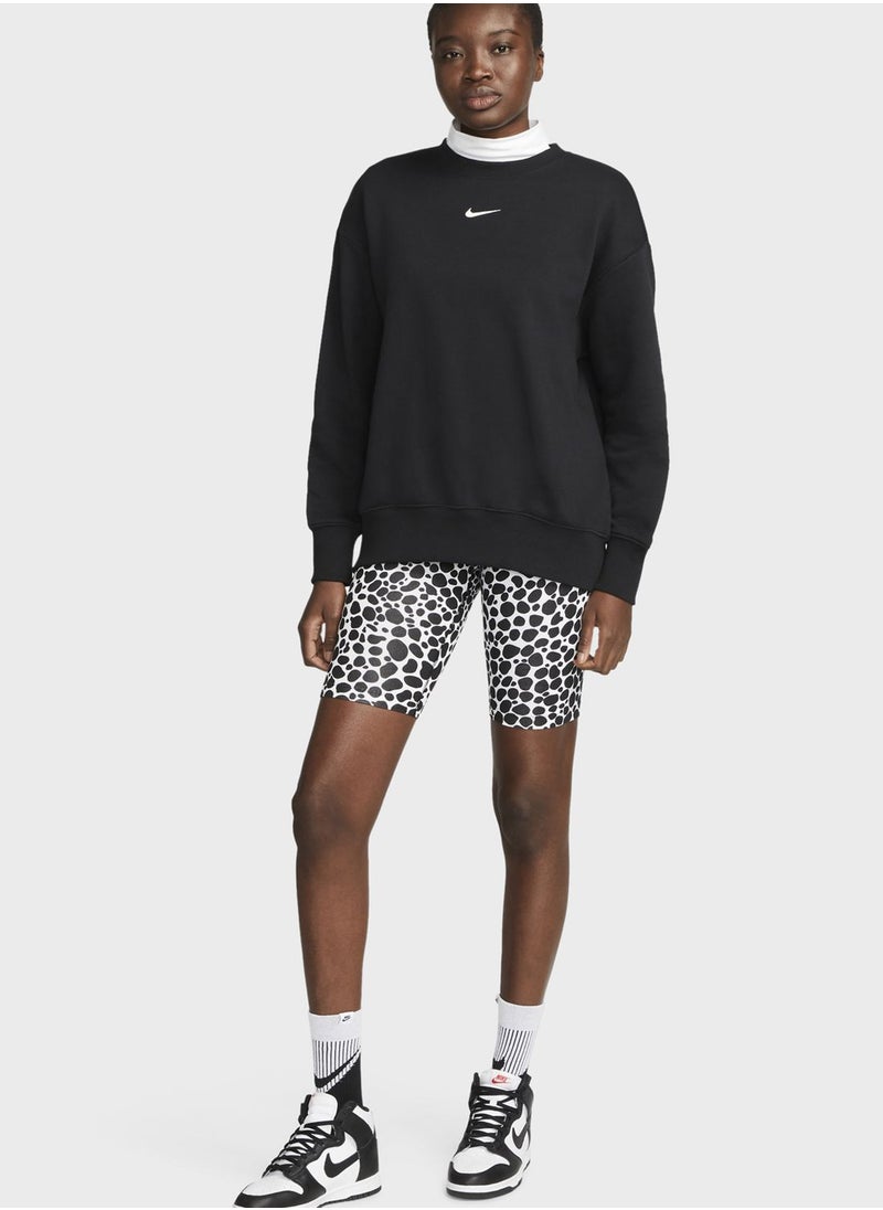 Nike - Oversized Round Neck Sweatshirt - Image 1