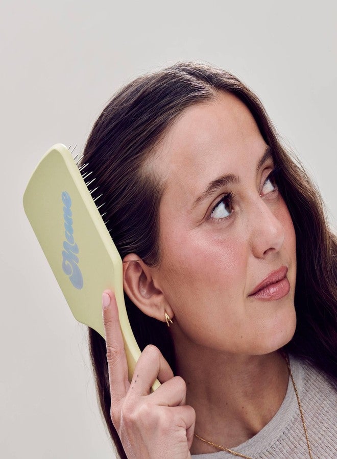 Mane Ready or Knot Detangling Curly Hair Brush - Anti-Static Metal Bristle Hair Brush for Straightening, Smoothing & Fighting Frizz - Provides Scalp with a Gentle Massage - Image 3