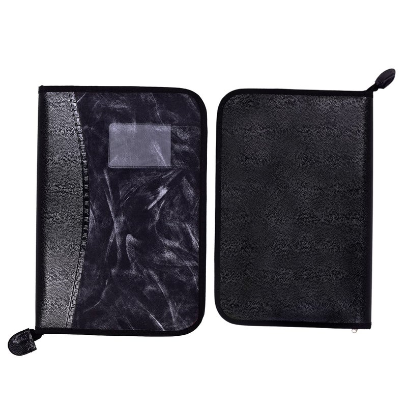 FUTURE X PU Leather 20-Leaf File Folder, Interview Portfolio Professional Files, Document Folder, Leaf File Organizer, Certificate Holder File, Leatherette File Folder - Pack of 1 (Bruto) - Image 2