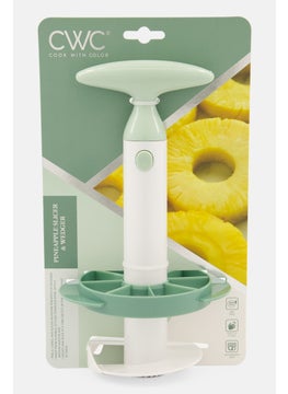 COOK WITH COLOR Pineapple Slicer And Wedger Green  - Image 1