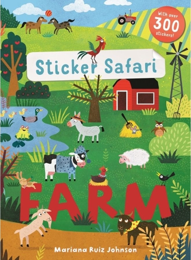 Sticker Safari Farm - Paperback