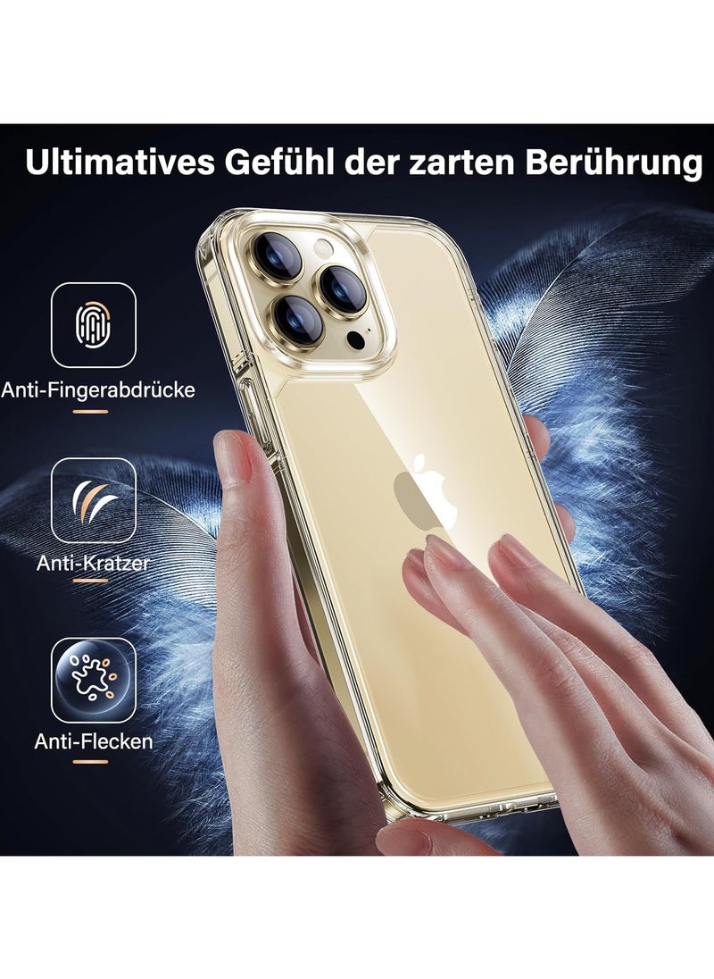 YoYoTech [ 5 in 1 ]Compatible for iPhone 16 Pro Case 6.30' 2024 Cover with 2Pcs Screen Protector 2Pcs Lens Protector,Cleaning Kit,Shockproof Case [Top Grade Protection] [No Yellowing] Full Kit  - Image 3