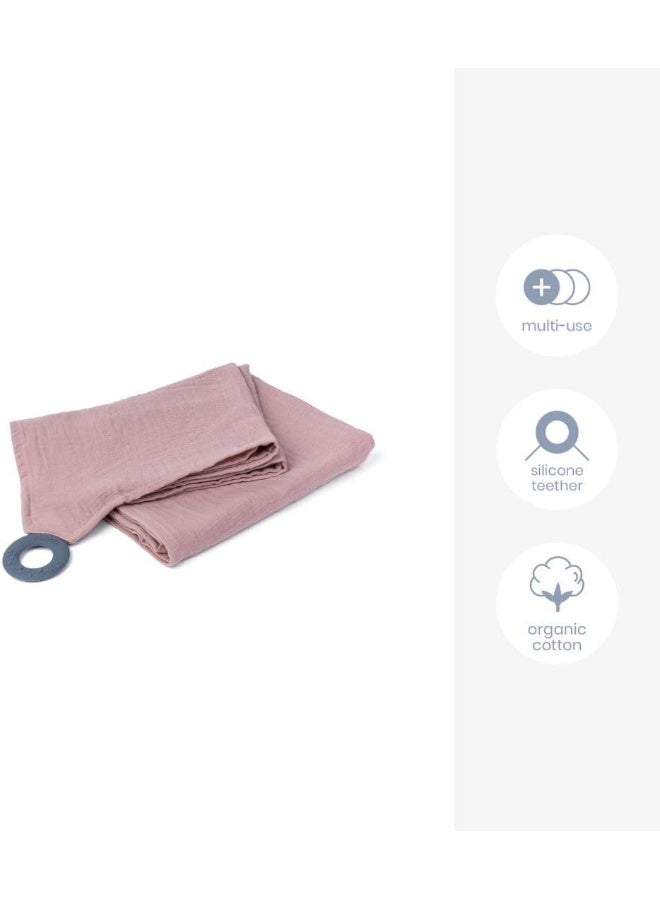 Doomoo Mom'N Play Nursing Cape - Tetra Pink - Image 2