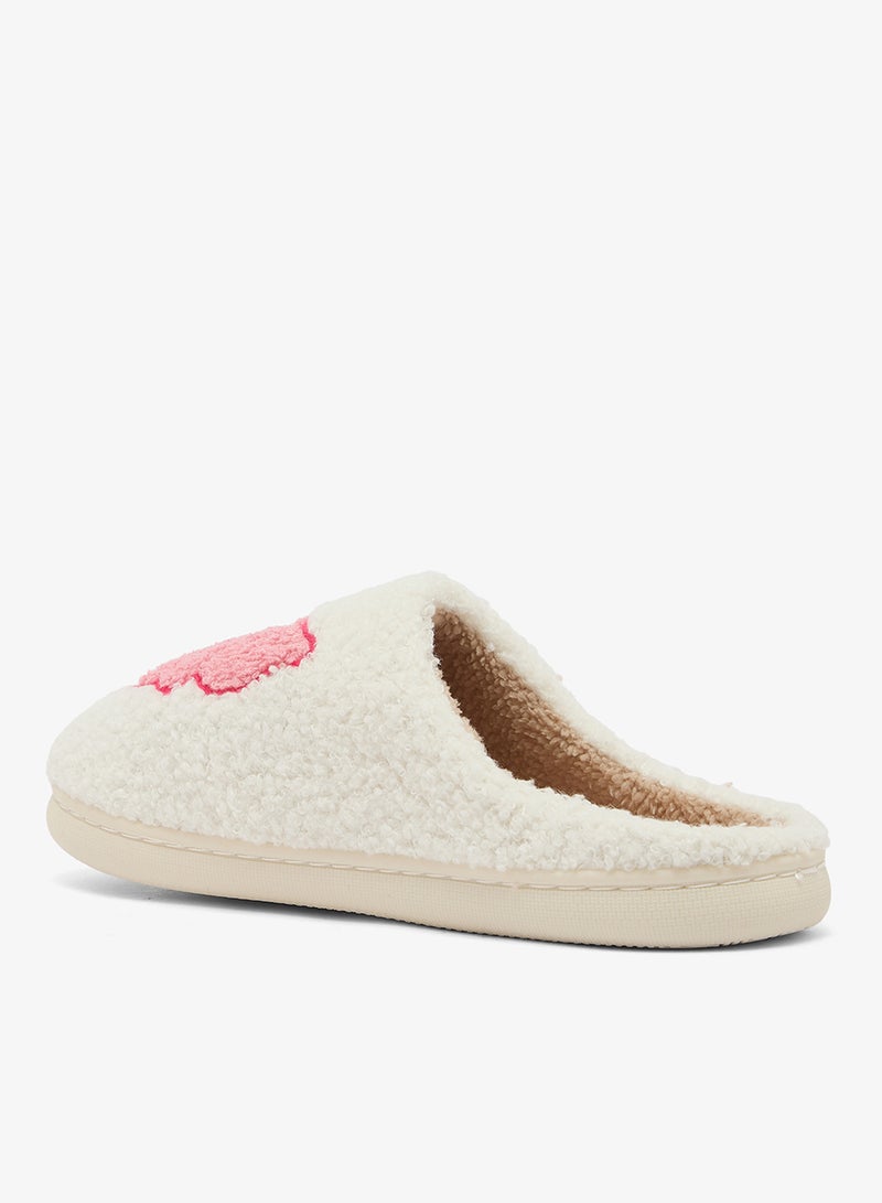 Ginger Bow Printed Bedroom Slippers - Image 2