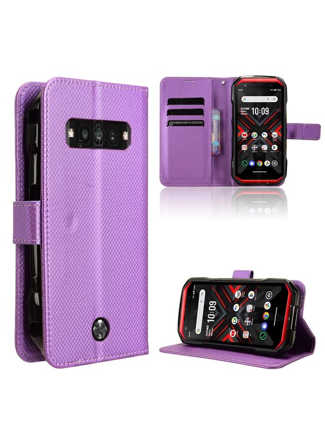 The Bros Case For Kyocera Torque G06 KYG03 Diamond Texture Leather Phone Case