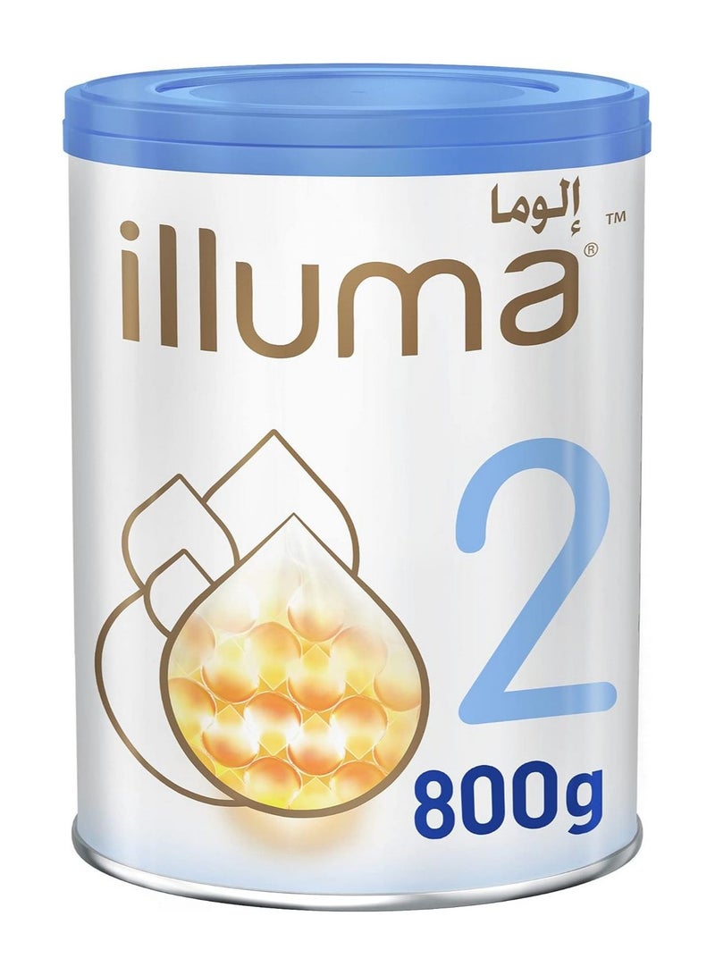 إلوما حليب بودرة المرحلة الثانية 800 جم - Image 1